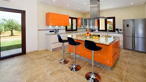 Villa Porto Colom Cocina