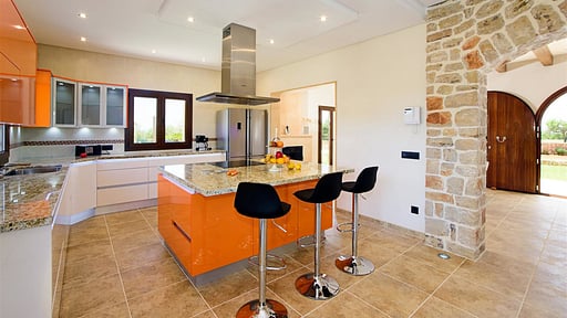 Villa Porto Colom Cocina