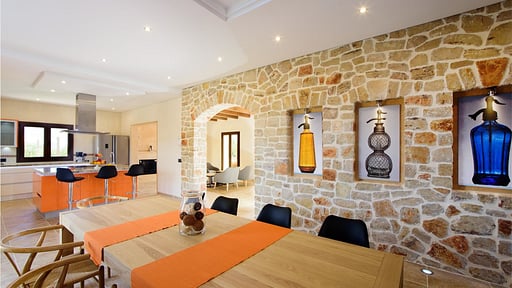 Villa Porto Colom Zona de comedor 1