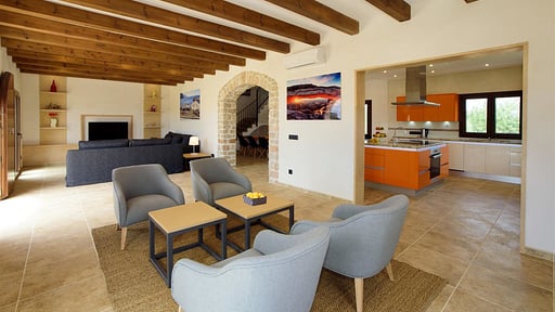 Villa Porto Colom Salón