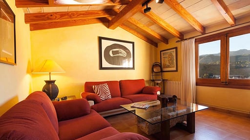 Pou dels Escarabats Гостиная