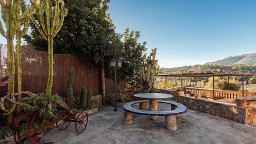 Pou dels Escarabats Терраса/веранда