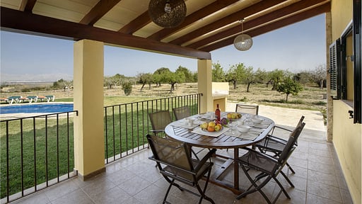 Villa Pou Den Brux Terraza/balcón