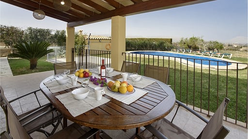 Villa Pou Den Brux Terraza/balcón