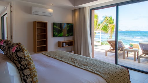Villa Prana Anse des Cayes Schlafzimmer 1