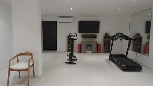 Villa Prana Anse des Cayes Fitnessraum