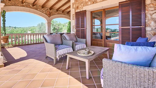 Villa Pujolet Terrace/Veranda