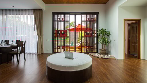 Villa Pulau Zona pranzo