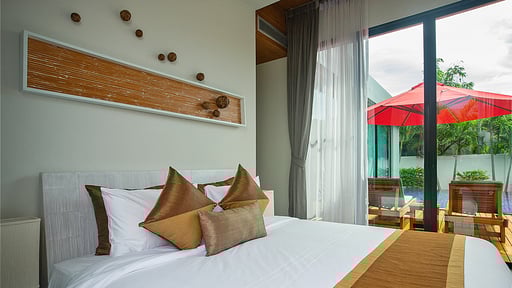 Villa Pulau Camera da letto 1