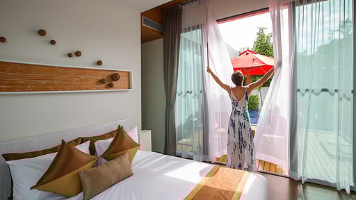 Villa Pulau Camera da letto 1