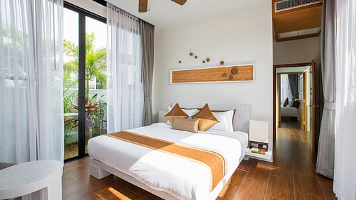 Villa Pulau Camera da letto 1