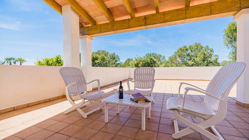 Villa Punta des Port Trece Терраса/веранда