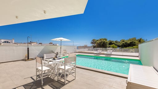 Villa Punta Ristola Schwimmbad