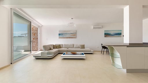 Villa Punta Ristola Wohnbereich