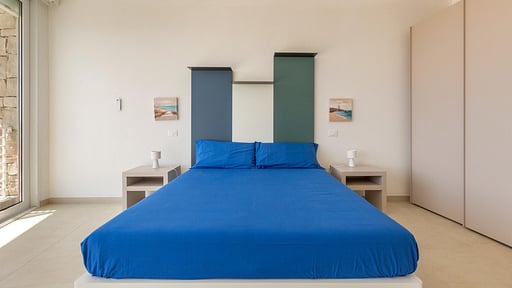 Villa Punta Ristola Schlafzimmer 1