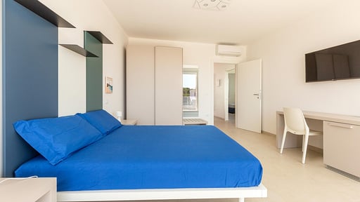 Villa Punta Ristola Schlafzimmer 1