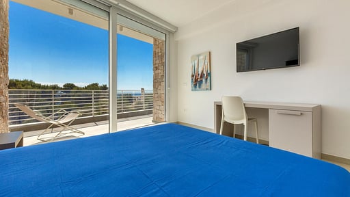 Villa Punta Ristola Schlafzimmer 3