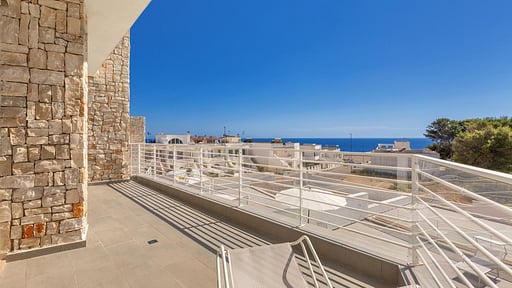 Villa Punta Ristola Terrasse/Veranda