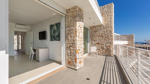 Villa Punta Ristola Terrasse/Veranda