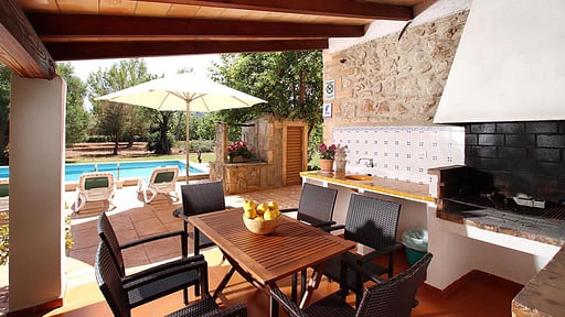 Villa Punxa BBQ equipment