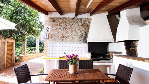 Villa Punxa BBQ equipment