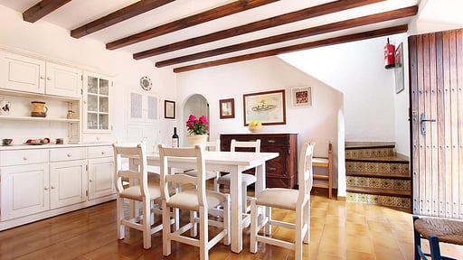 Villa Punxa Dining area
