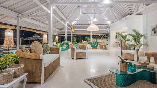 Villa Puri Balangan Woonkamer