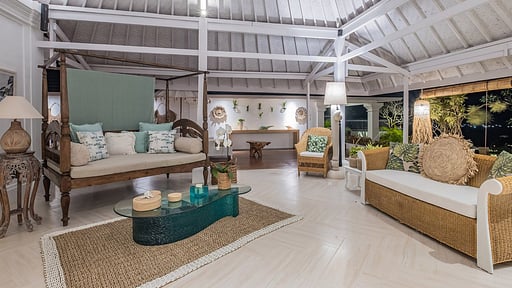 Villa Puri Balangan Woonkamer