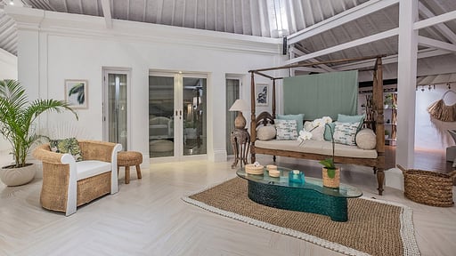 Villa Puri Balangan Woonkamer