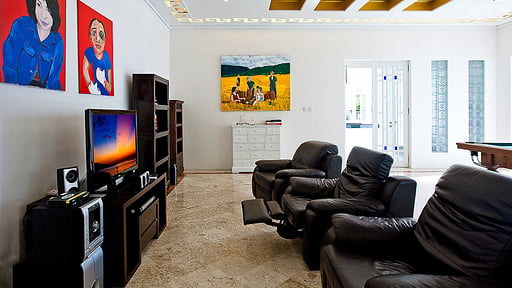 Villa Puri Nirwana Media room