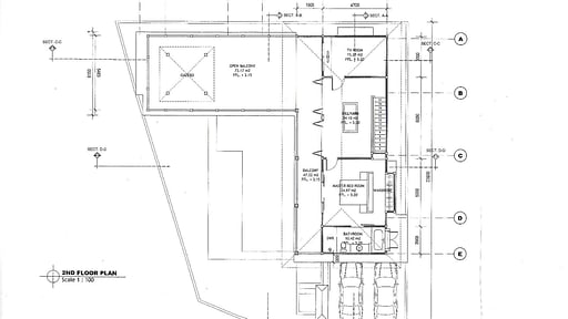 Villa Puri Temple Floor plan