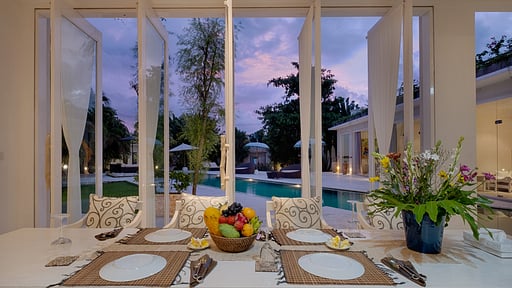 Villa Putih 1 Dining area