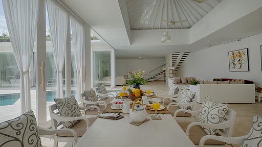 Villa Putih 1 Dining area