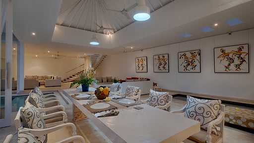 Villa Putih 1 Dining area