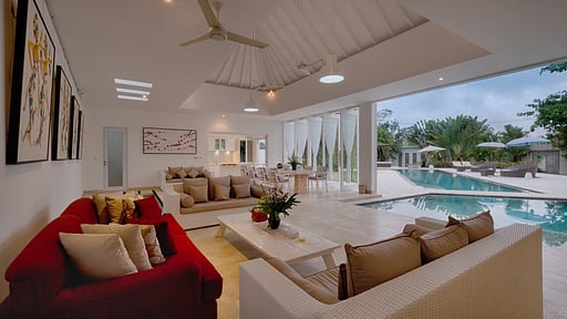 Villa Putih 1 Living room