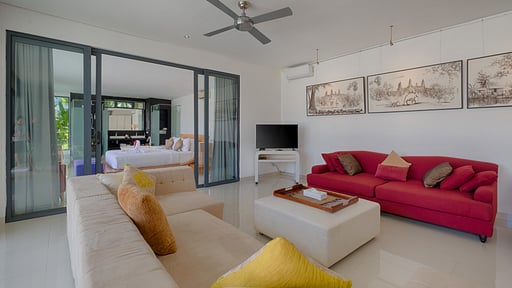 Villa Putih 2 Living room
