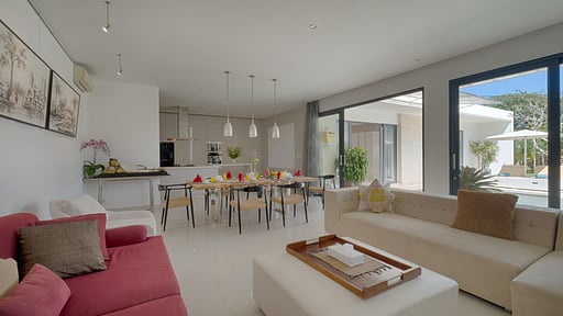 Villa Putih 2 Living room