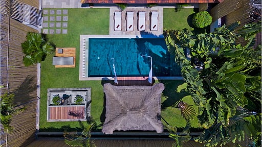 Villa Rabu Drone foto's
