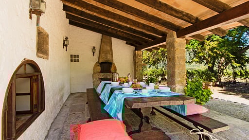 Villa Rafalet Dining area