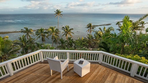 Villa Raiwasa Terrasse/Veranda
