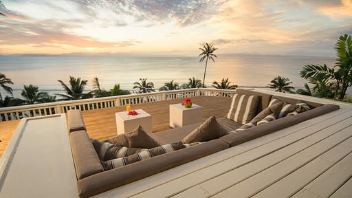 Villa Raiwasa Terrasse/Veranda