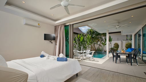 Villa Raja Camera da letto 1