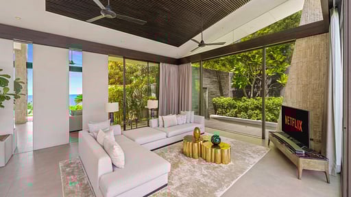 Villa Raku Woonkamer