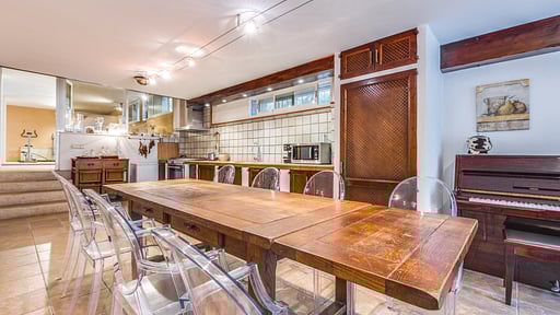 Villa Ran De Mar Обеденная зона
