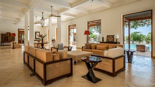 Villa Ranawara Woonkamer 1