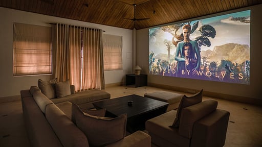 Villa Ranawara Media kamer