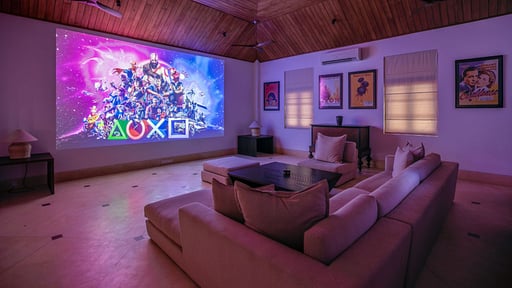 Villa Ranawara Media kamer