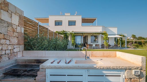 Villa Recitano BBQ-Ausrüstung