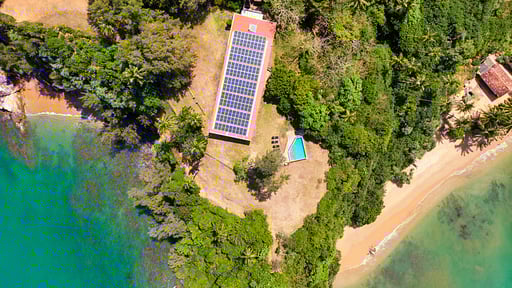 Villa Red Cliffs Drone pictures