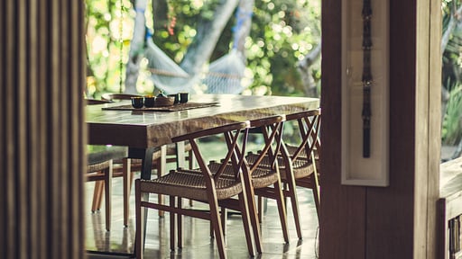 Villa RedDoor Dining area